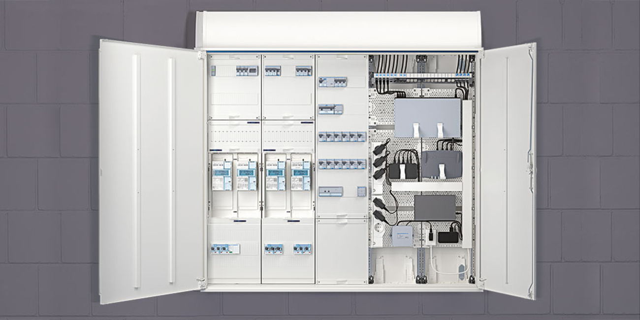 Technikzentrale bei Kothhuber Elektro in München