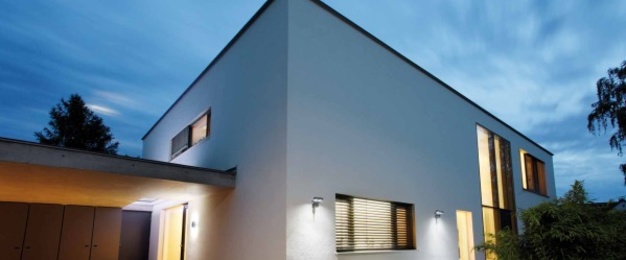 Außen­beleuchtung bei Kothhuber Elektro in München