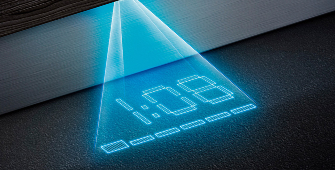timeLight, infoLight und sideLight - alles Wichtige sofort im Blick bei Kothhuber Elektro in München