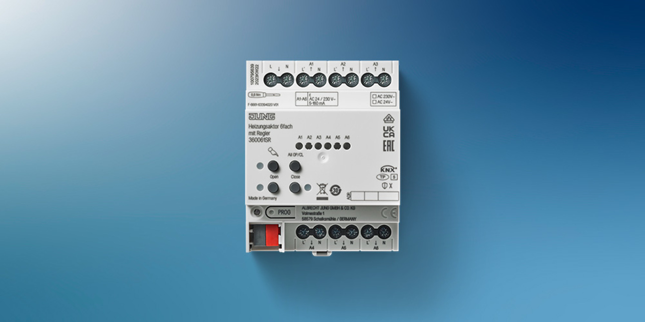 KNX Heizungsaktor 6-fach bei Kothhuber Elektro in München